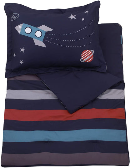 Everything Kids Bedding Super Soft Microfiber Comforter & Sham Set, Twin Size 68" x 88"