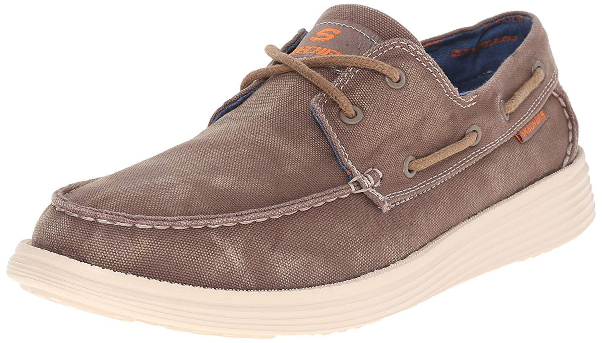 Skechers USA Men's Status Melec Boat Shoe