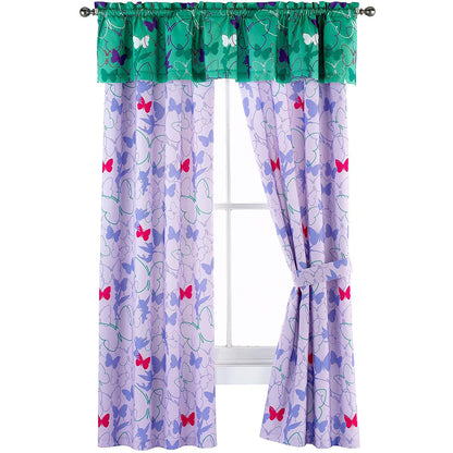 Disney Fairies Sparkling Butterflies Window Valance