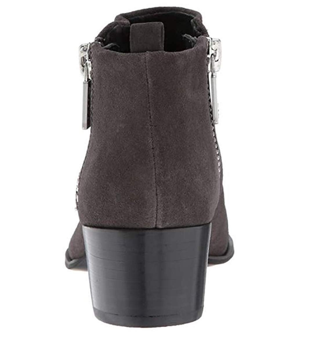 Kenneth Cole New York Women's Leather Ankle Bootie Boots Asphalt