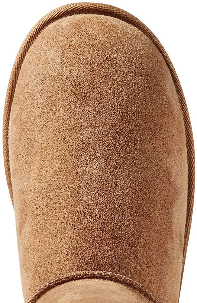 Kirkland Signature Ladies Genuine Sheepskin - Shearling Lining - Zipper Boots for Women Chestnut (8)