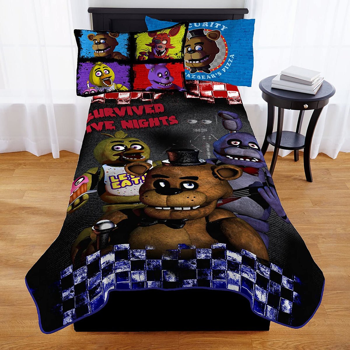 Franco Manufacturing Five Nights At Freddy's Furious Five Kids' Bedding Blanket, Twin, 62 x 90