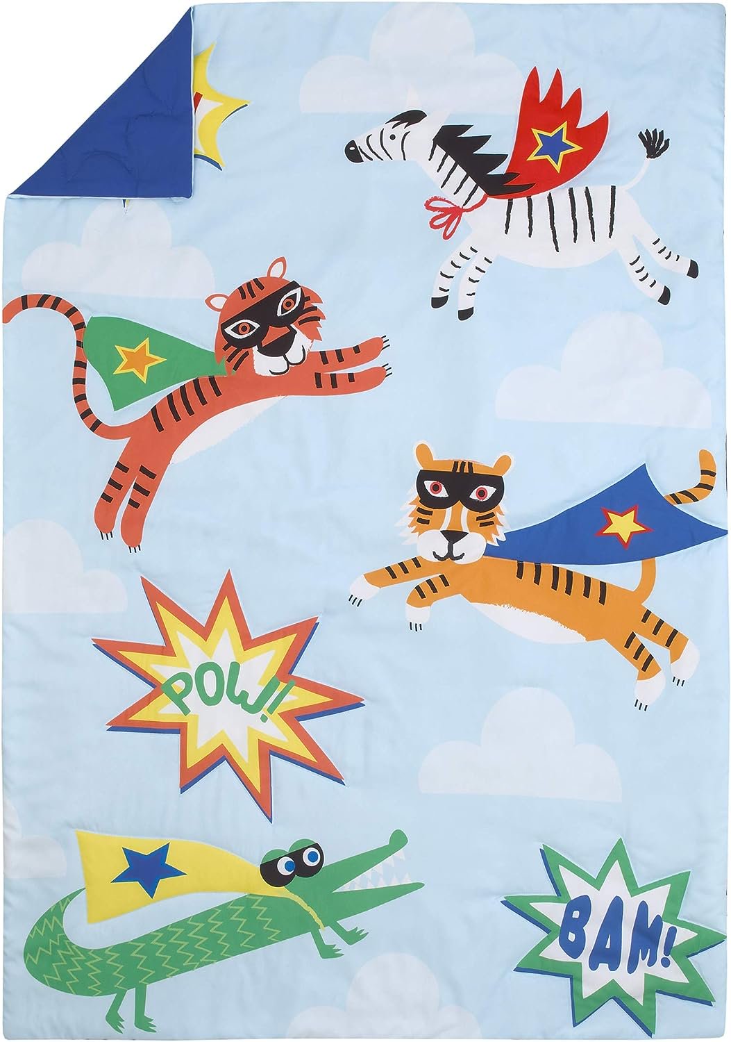 Everything Kids Under Construction 4 Piece Toddler Bedding Set