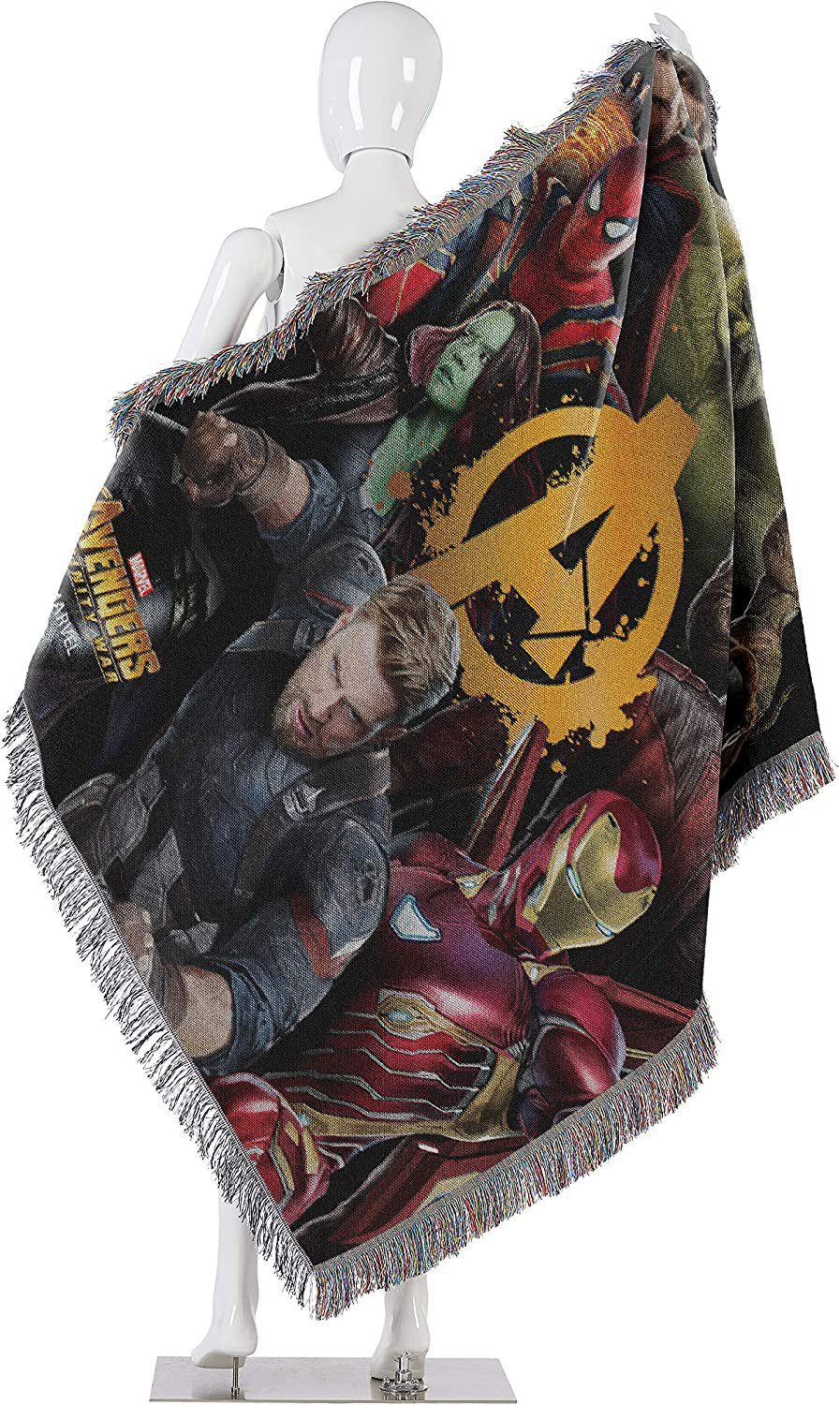 Marvel's Avengers, "Find Them" Woven Tapestry Throw Blanket, 48" x 60"