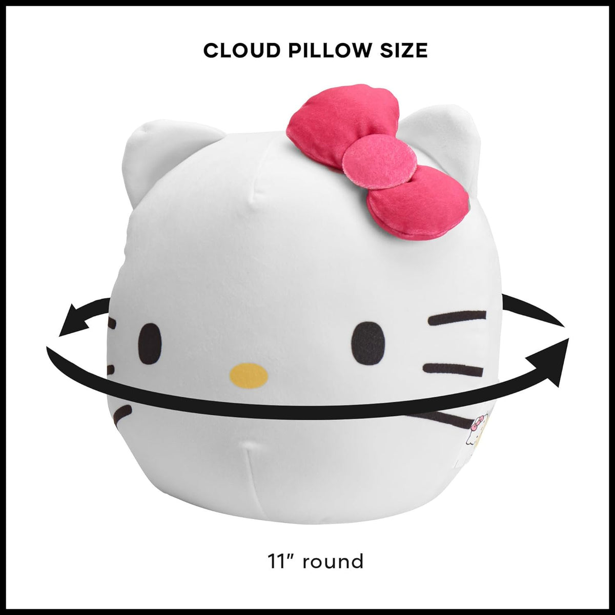 Northwest Hello Kitty Cloud Pillow, 1 Count