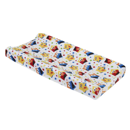Sesame Street Elmo, Big Bird, & Cookie Monster Super Soft Changing Pad Cover