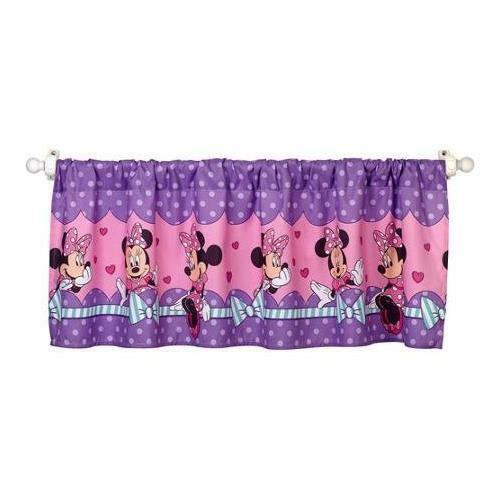 Disney Cute Minnie Mouse Valance