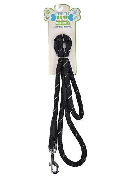 Greenbone Super Strong Reflective Dog Rope Leash 4 Feet Long For Nighttime