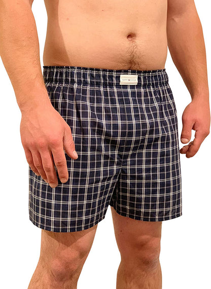 Tommy Hilfiger Mens 3-Pack Woven Boxers