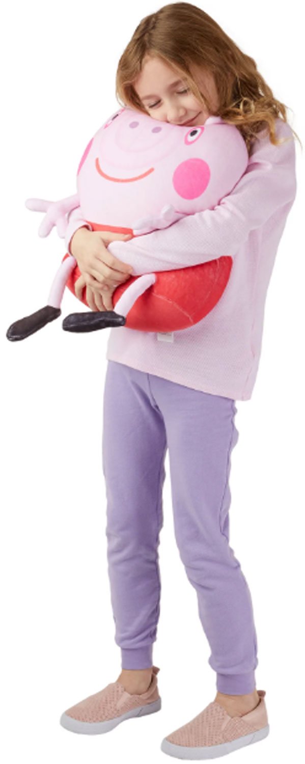 Peppa Pig Kids Squishy Cuddle Pillow, 15" Tall
