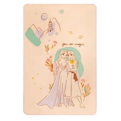 Franco Disney Frozen 2 Super Soft Micro Raschel Throw Blanket, 62 in x 90 in