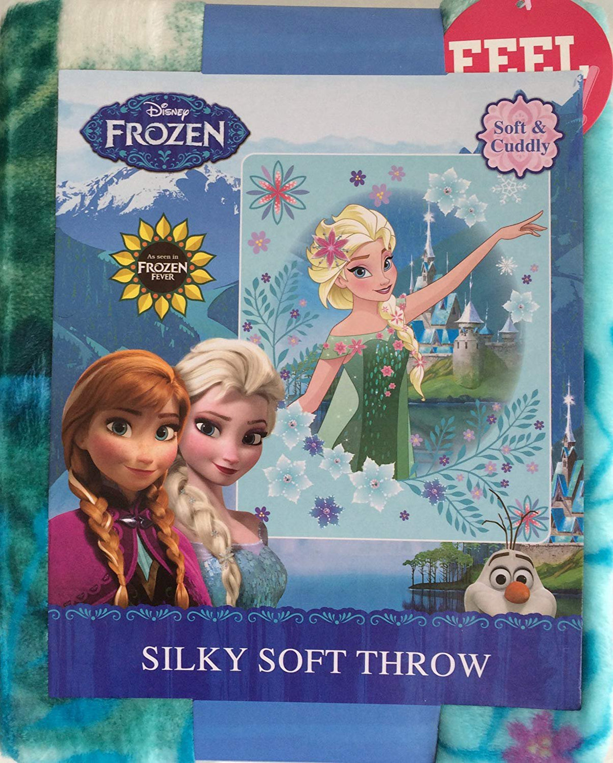 Disney Frozen Soft and Cuddly Throw 40x50 In.