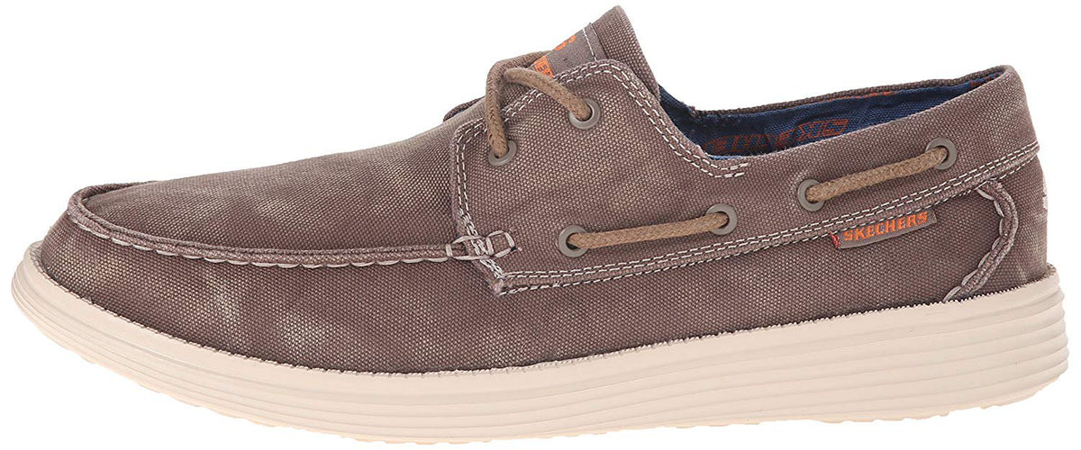 Skechers USA Men's Status Melec Boat Shoe