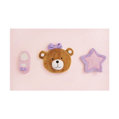 Li'l Kids - Ballerina Bear Wall Hanging 3-piece Set