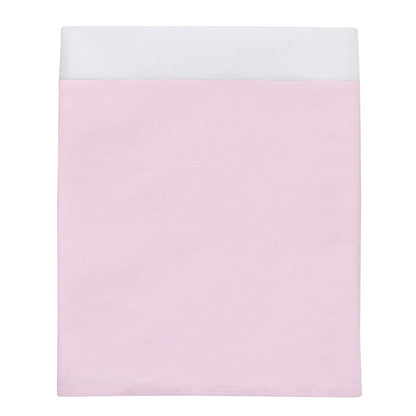 NoJo 4 Piece Nursery Crib Bedding Set, Watercolor Floral, Pink/Rose/White/Brown