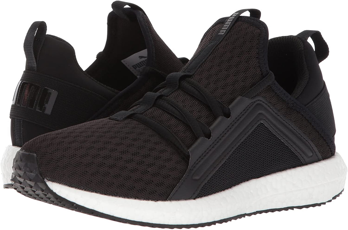 PUMA Women's Mega NRGY Wn Sneaker, Black, 7.5 M US