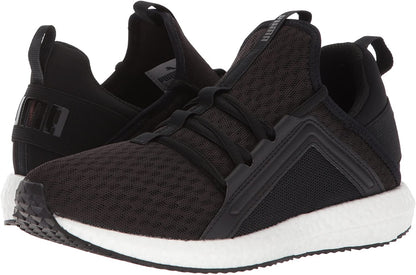 PUMA Women's Mega NRGY Wn Sneaker, Black, 7.5 M US