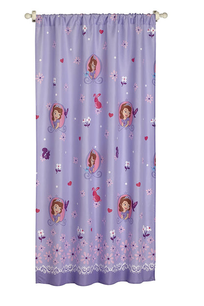 Disney Minnie Fluttery Friends Window Panel and Tieback