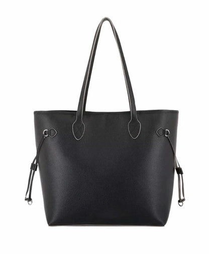 Lodis Bliss Leather Shoulder Tote Bag with Wristlet, 2-Piece Set
