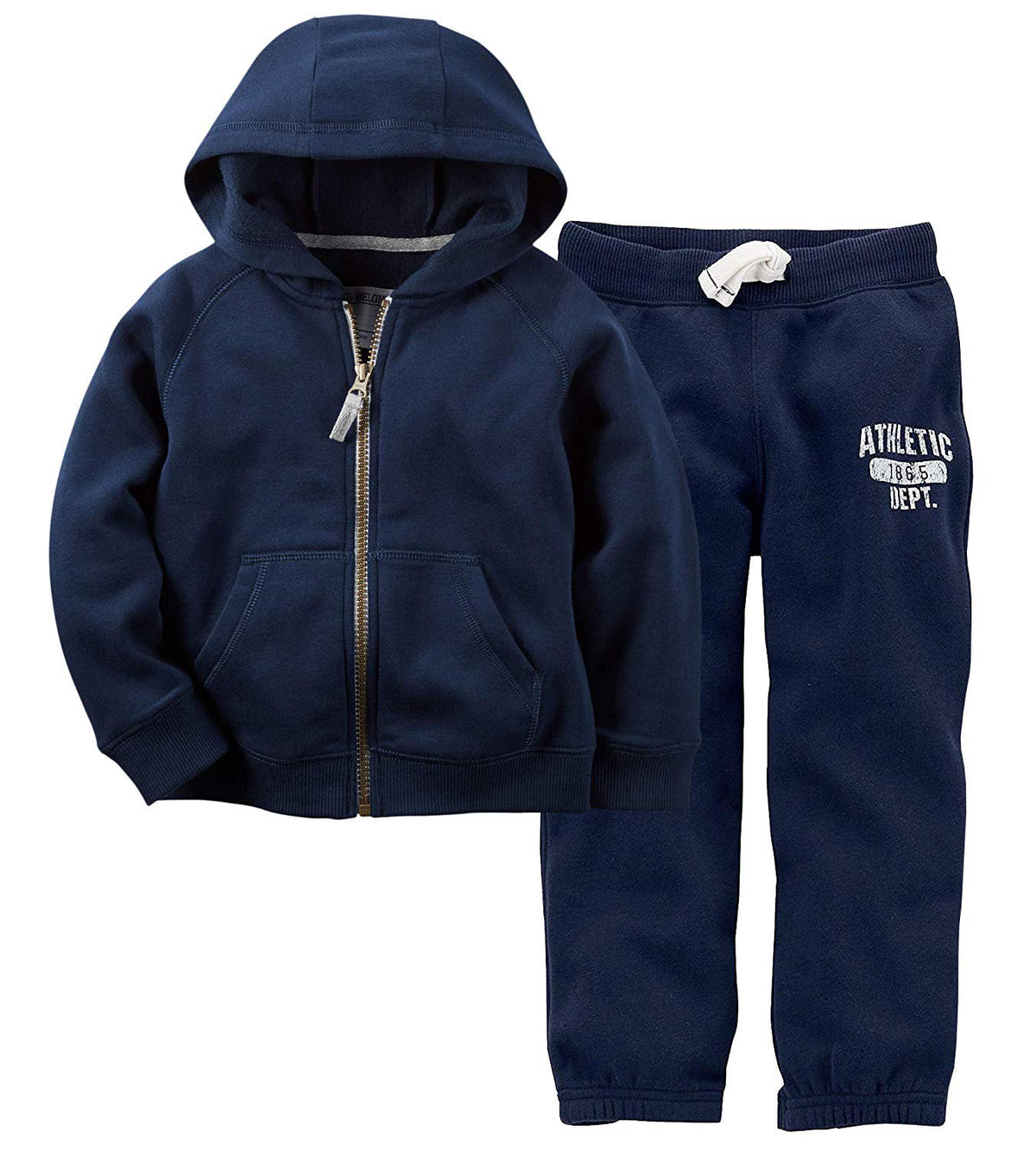 Carter's Boys Fleece Hoodie and Pants 2-Piece Set