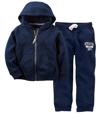 Carter's Boys Fleece Hoodie and Pants 2-Piece Set