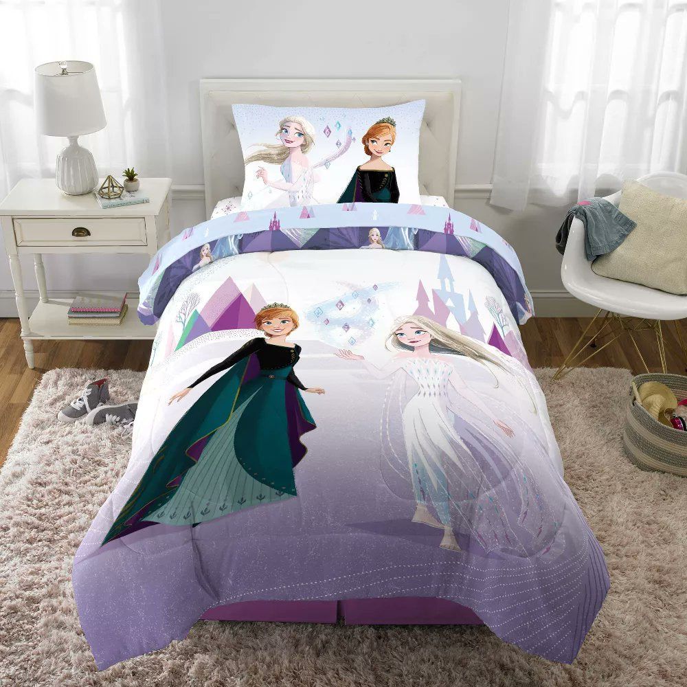 Franco Disney's Frozen 2 Reversible Twin Size Comforter