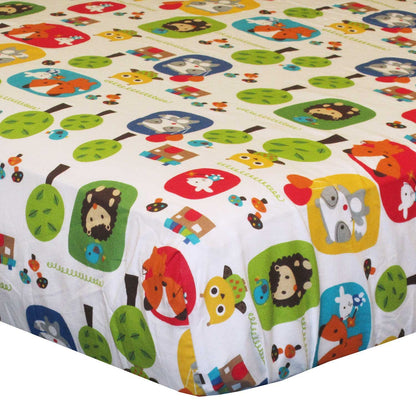 Kids Line 4 Piece Crib Bedding Set, Little Tree House (Discontinued by Manufacturer)