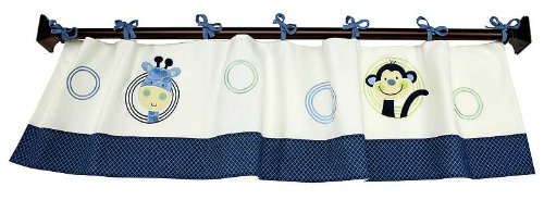 Animal Park Window Valance by Nojo