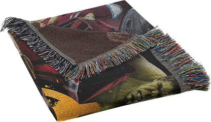Marvel's Avengers, "Find Them" Woven Tapestry Throw Blanket, 48" x 60"
