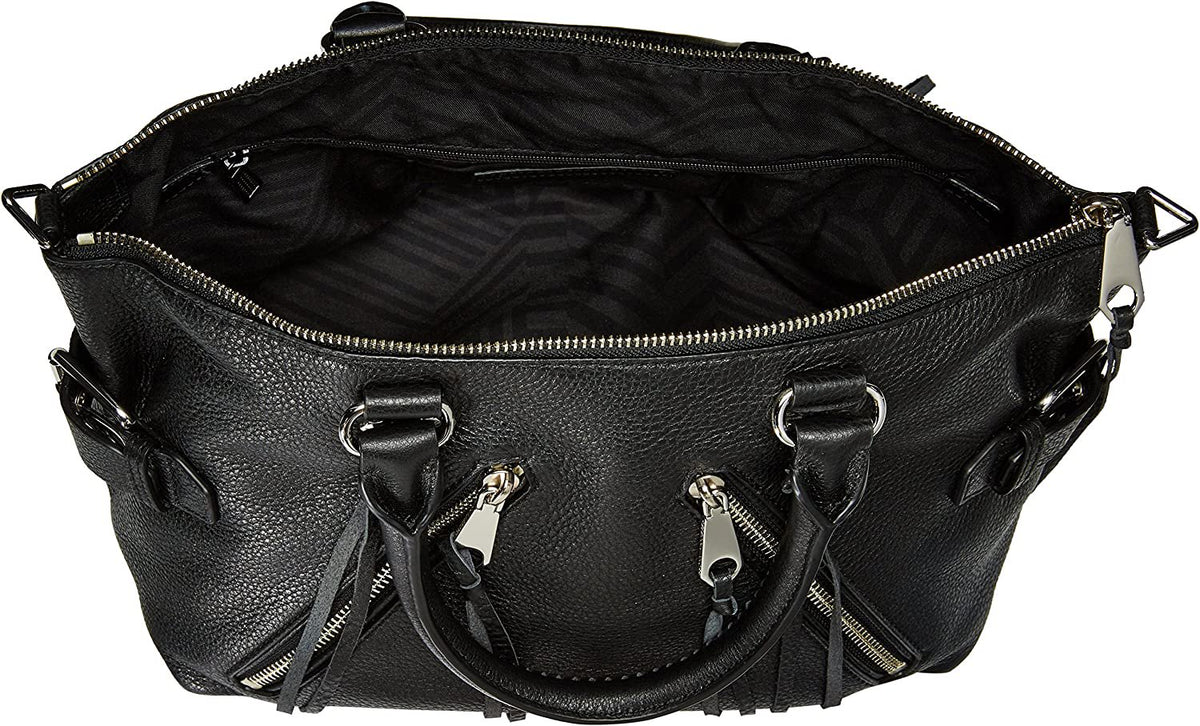 Rebecca Minkoff Moto Satchel Tote, Black