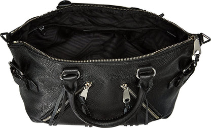Rebecca Minkoff Moto Satchel Tote, Black