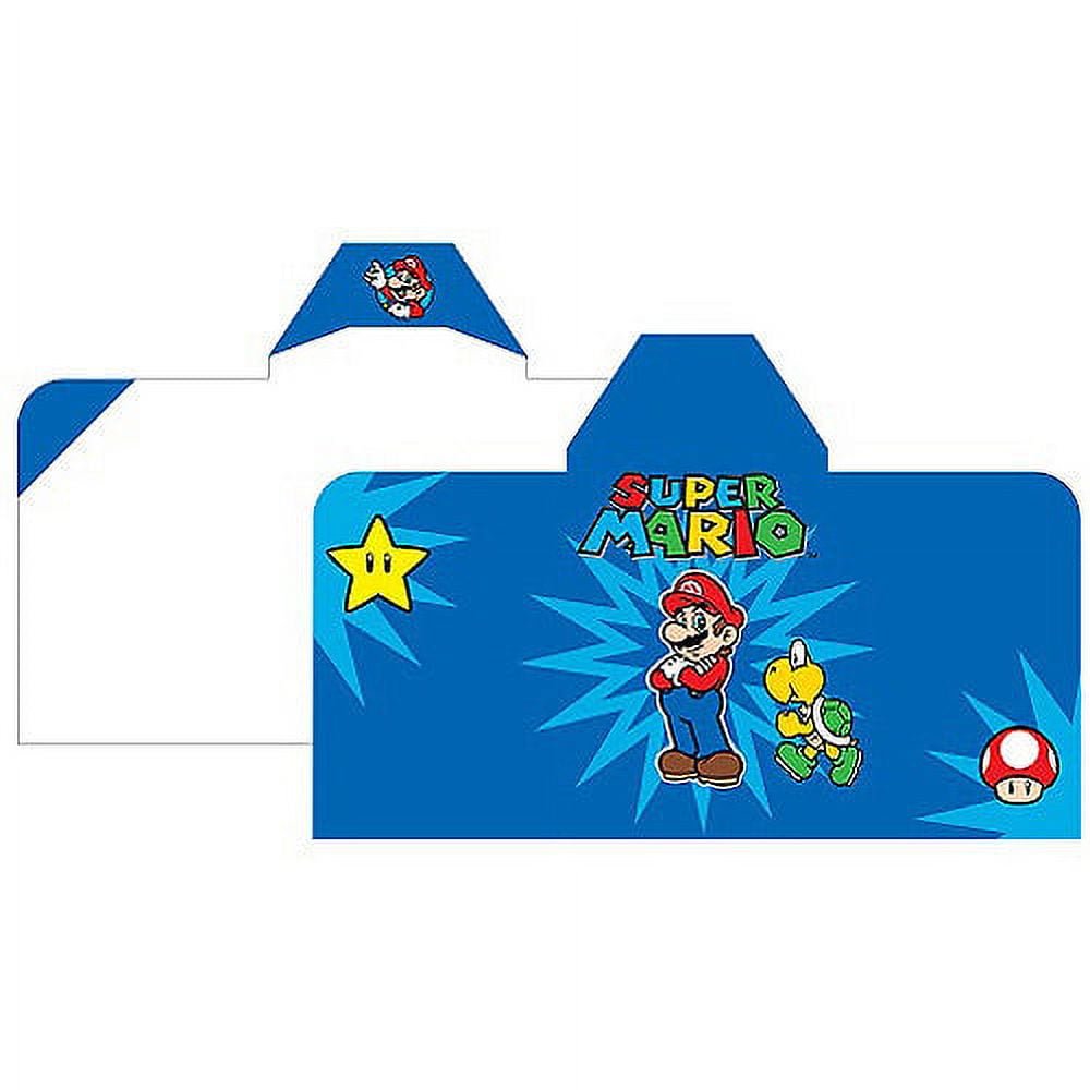 Nintendo Mario I Got Game Hooded Beach Towel Wrap
