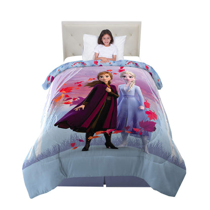 Franco Disney Frozen 2 Twin/Full Comforter, Size 72" x 86"