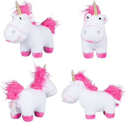 Despicable Me Kids Fluffy The Unicorn Fleece Throw and Character Hugger Pillow Set, 40" x 50"