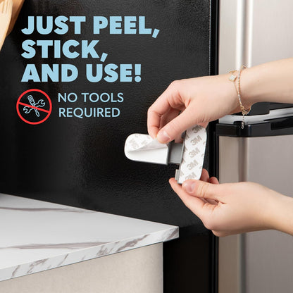 Todays Kids Child Proof Refrigerator Lock - Fridge / Freezer Lock, Easy to Install Child Lock for Fridge