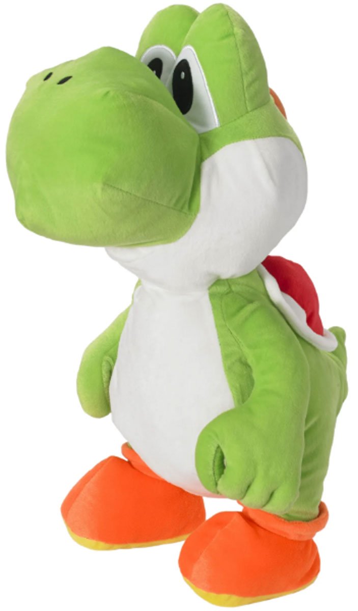 Franco Kids Soft Plush Cuddle Pillow Buddy, Mario Yoshi