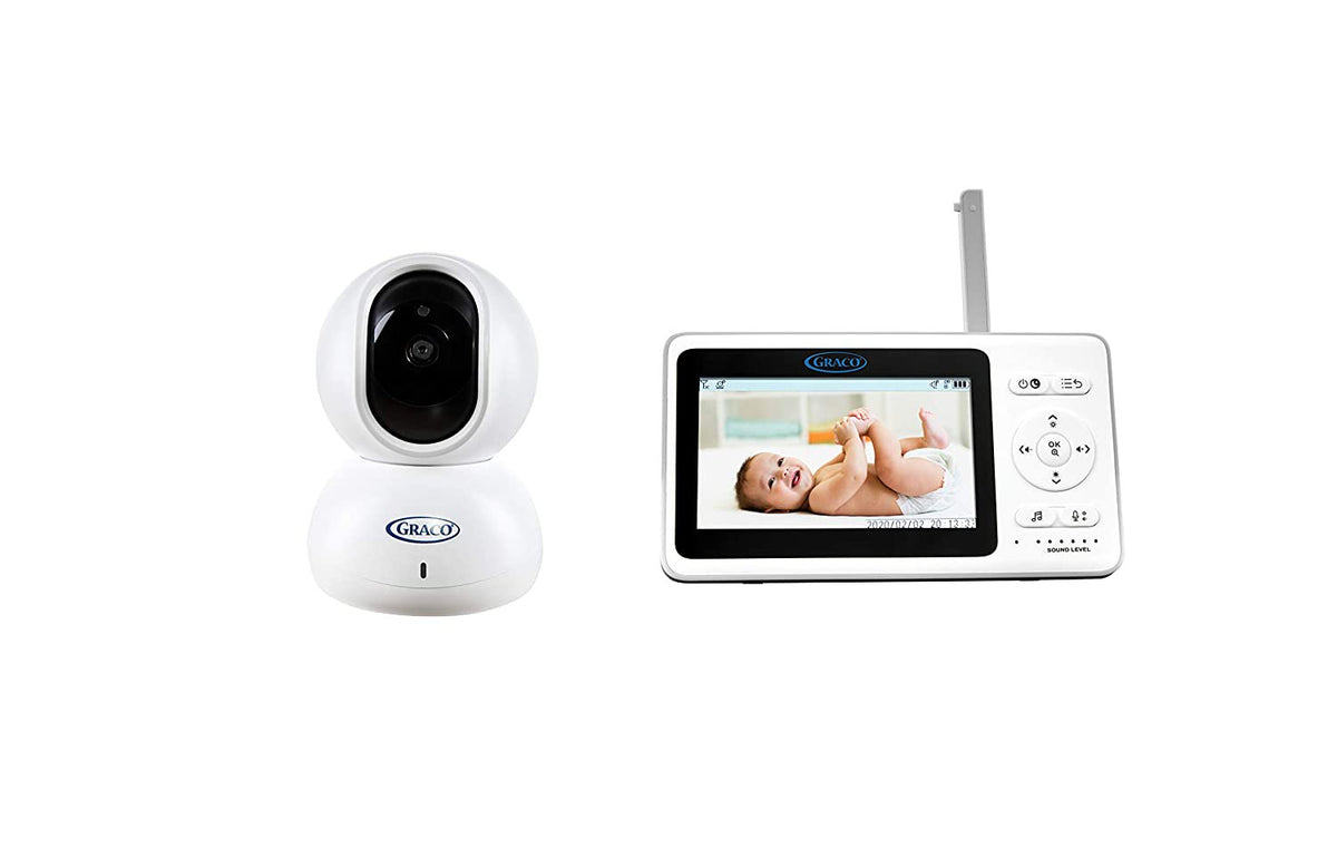 Graco Video Baby Monitor with Camera and Two Way Audio, 4.3 Inch Screen Wireless Transmission