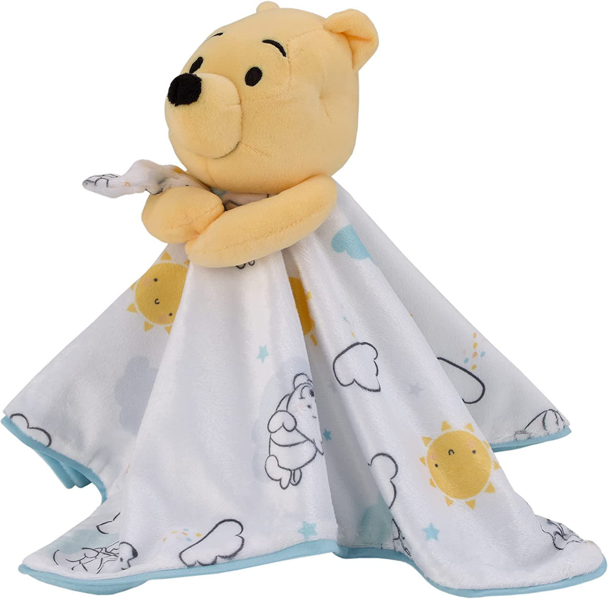 Disney Winnie The Pooh Baby Blanket and Security Blanket 2-Piece Set