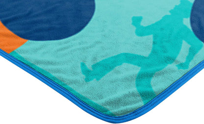 Warner Brothers Scooby-Doo, "Whole Gang" Micro Raschel Throw Blanket, 46" x 60"