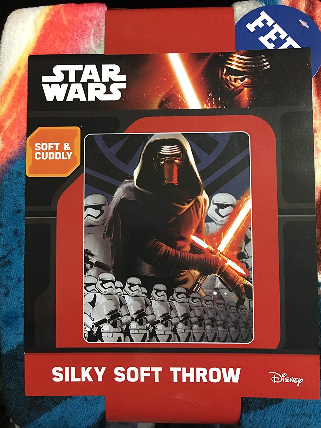 Star Wars Episode VII: The Force Awakens Lead Force 40 x 50 Silk Touch Throw
