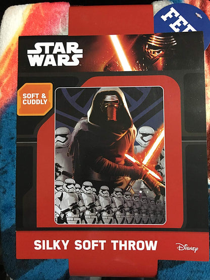 Star Wars Episode VII: The Force Awakens Lead Force 40 x 50 Silk Touch Throw
