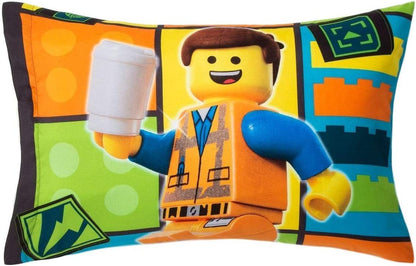 Kids Lego Movie Boys Reversible Pillowcase Vest Buddies Standard Size 1 Piece