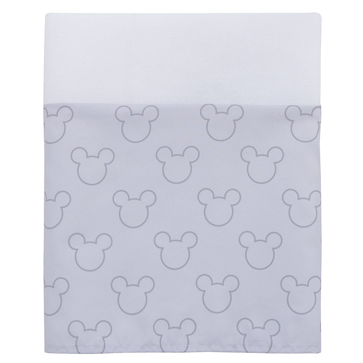 Disney Minnie Mouse Pretty in Pink 3 Piece Nursery Crib Bedding Set, Pink, Grey, Rose