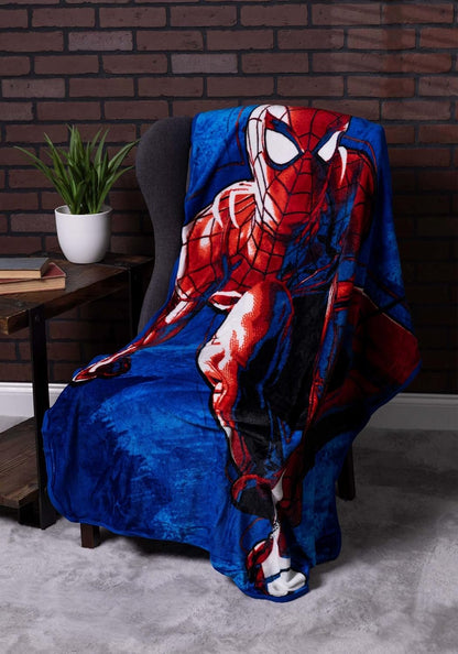 Northwest Spider-Man Spidey Splash Silk Touch Throw Blanket, 46" x, 60"