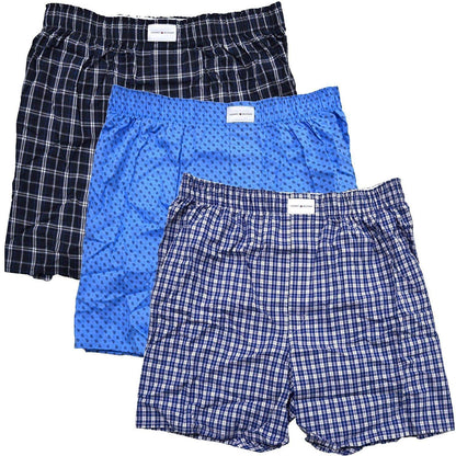 Tommy Hilfiger Men's Underwear Multipack Cotton Classics Woven Boxer