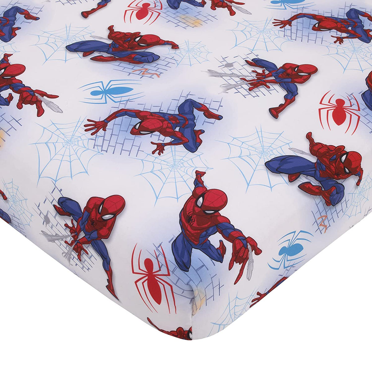 Marvel Spiderman 4 Piece Toddler Bedding Set