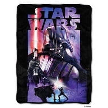 Star Wars Throw, Darth Night, 46x60, Micro Raschel, 100% Polyester, Machine Wash, 1 Each