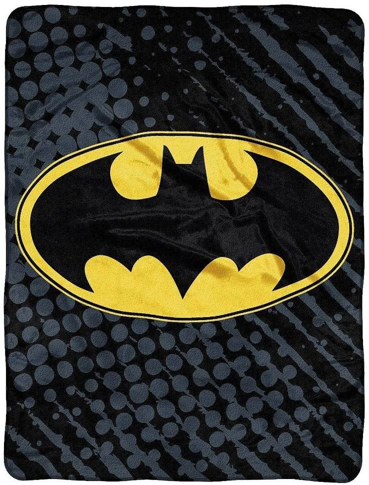 Batman Super Plush Throw 46" X 60"