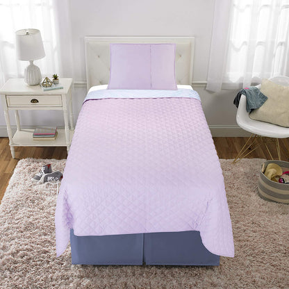 Disney Frozen 2 Soft Microfiber Quilt and Pillow Sham Set, Twin/Full Size 72" x 86"