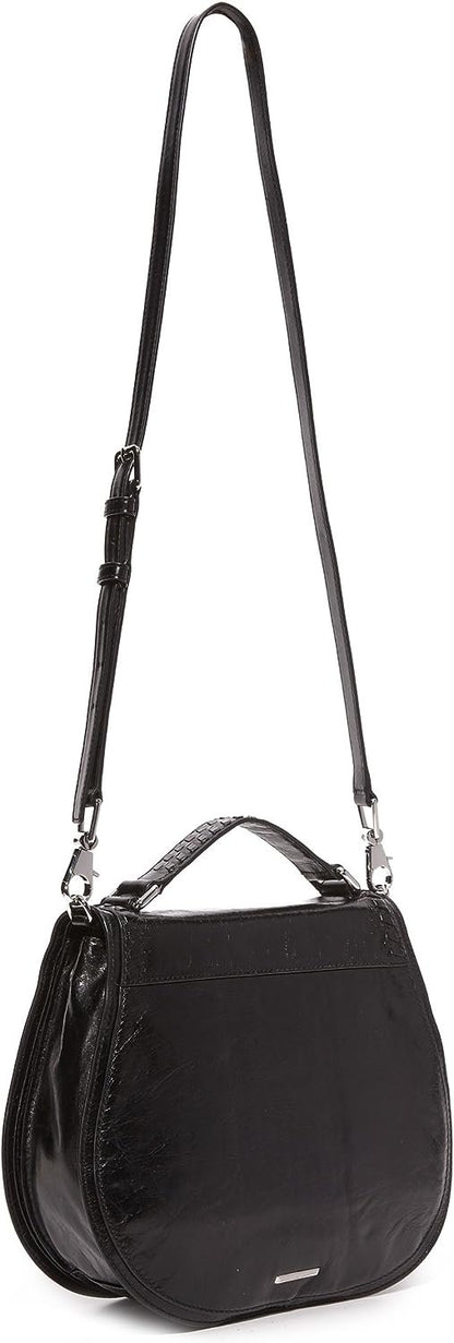 Rebecca Minkoff Vanity Saddle Bag, Black